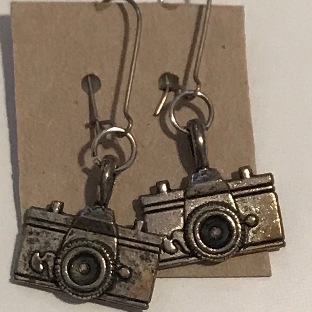 Great for the Photographer! Camera Earrings